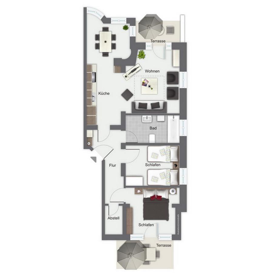 Villa Triton Wohnung 02 Больтенхаген Экстерьер фото